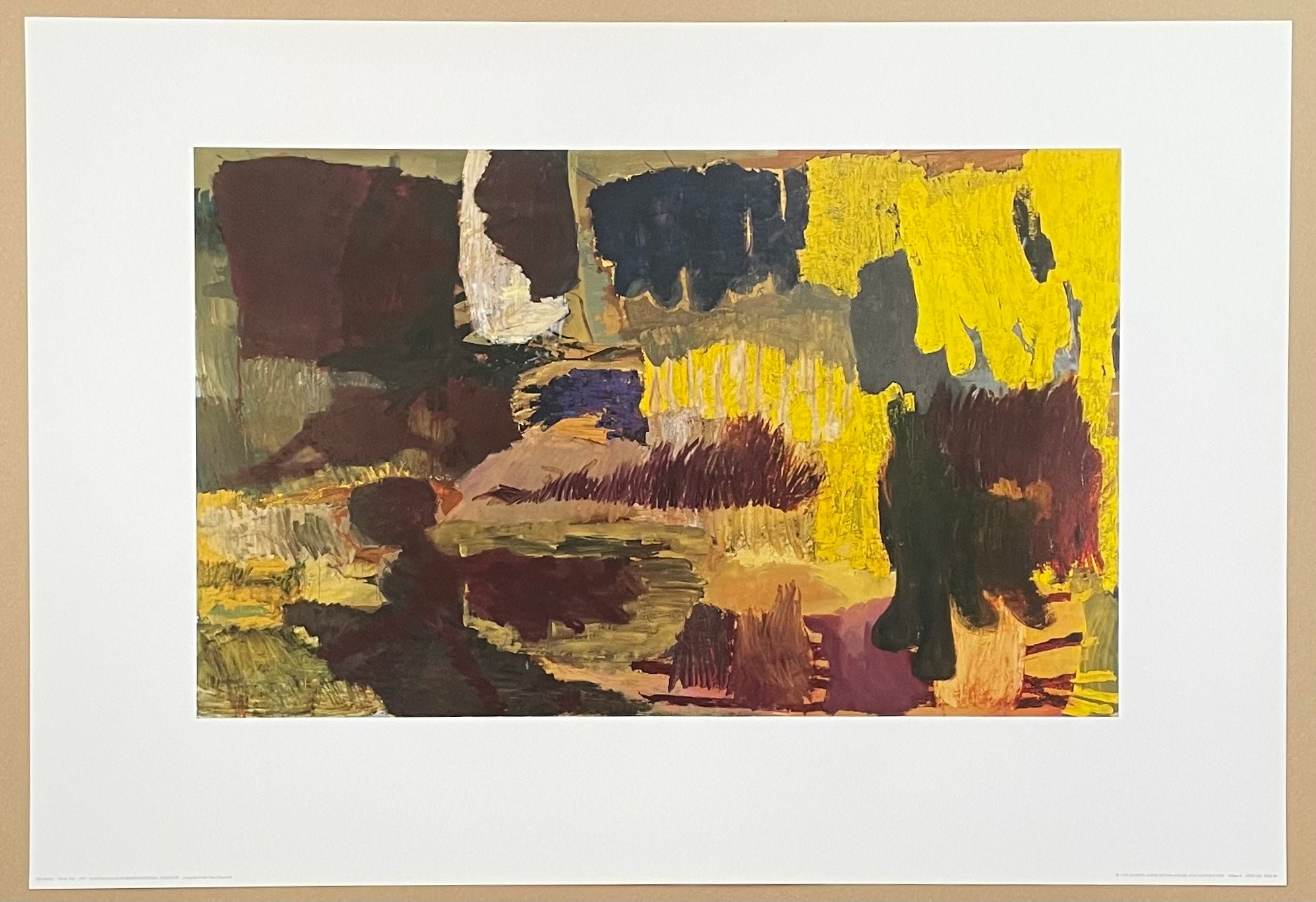 Per Kirkeby Untitled 2004 – Louisiana Poster – Louisiana