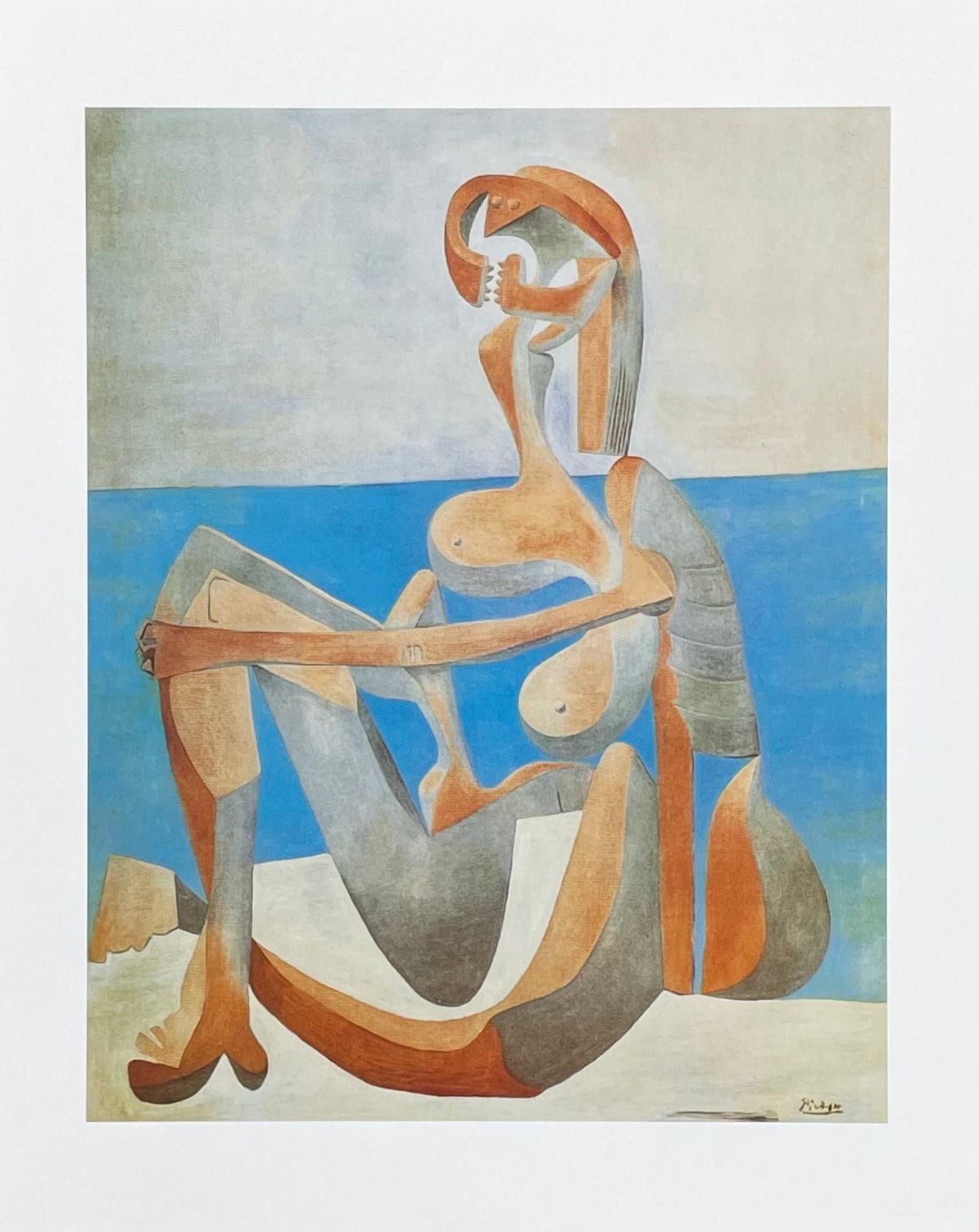 Picasso seated woman - Etsy 日本