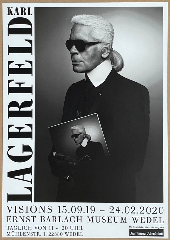 Karl Lagerfeld Iconic Poster