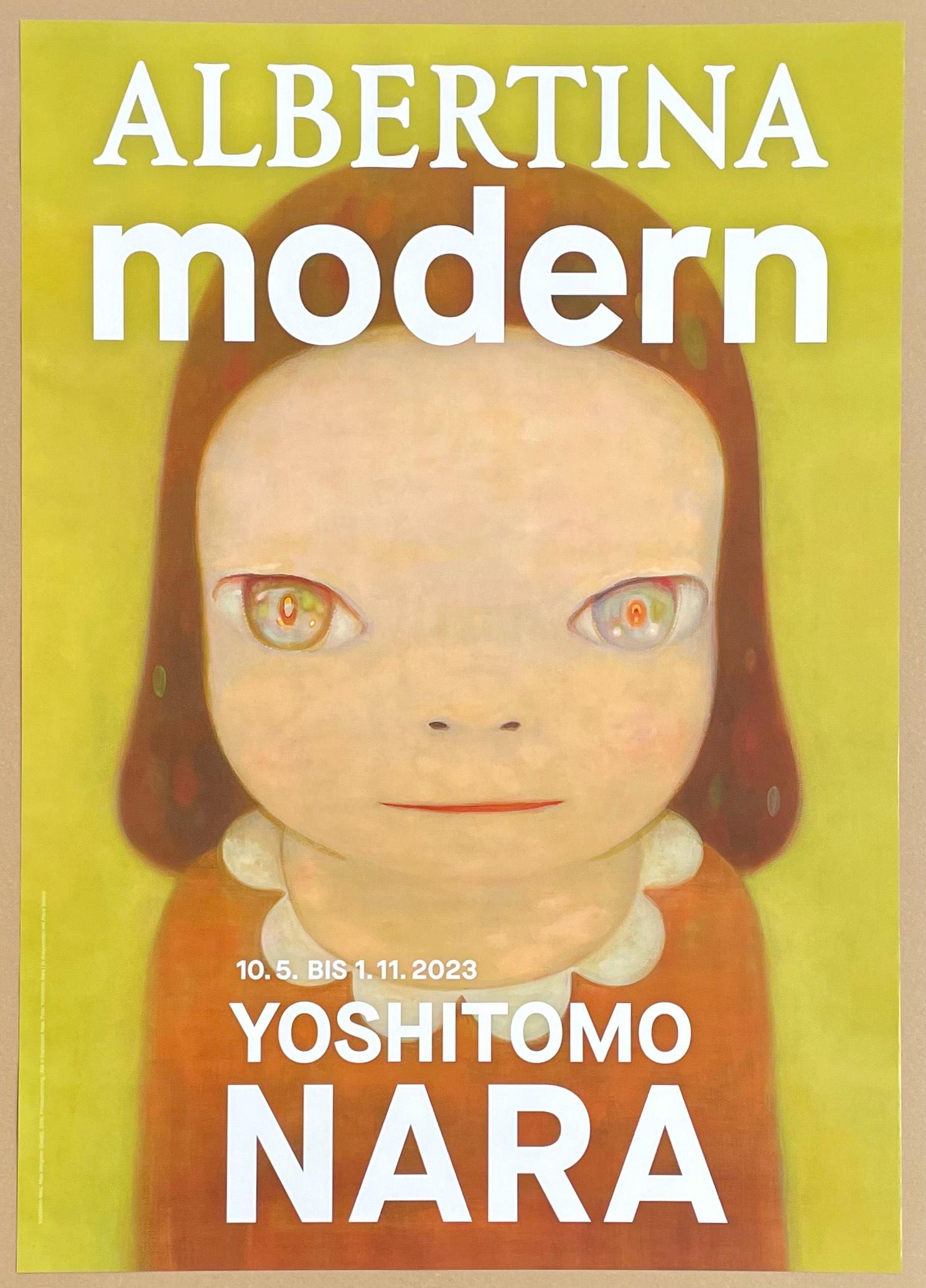 Yoshitomo Nara Exhibition Poster - Miss Margaret - Albertina