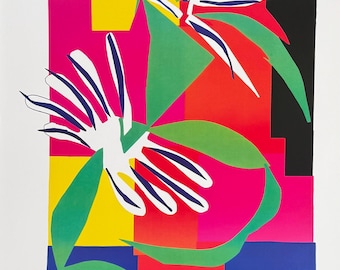 Henri Matisse exhibition poster - Danseuse Creole - large art print