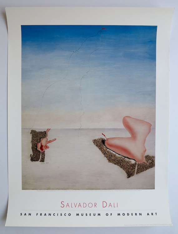 Salvador Dali Exhibition Poster - Unsatisfied Desires - the San