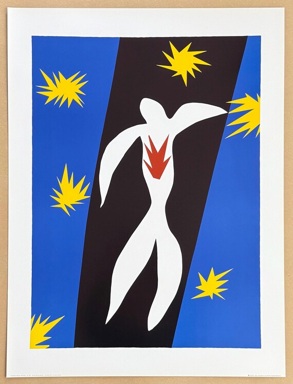 Henri Matisse Exhibition Poster - Icarus - French Art - Museum