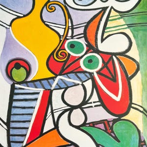 Pablo Picasso Ausstellungsplakat - Nature morte - Stillleben - Museum Artist - Kunstdruck - Offset Lithographie - 1997