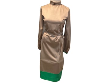 1970s Simon Massey Dress / Simon Massey London / Vintage 1970s London / Understated Dressing