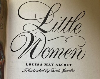 Vintage 'Little Women' Book: 1947 Illustrated Junior Library Edition