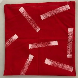 Marimekko 1980s pillow cover 15&quot; square