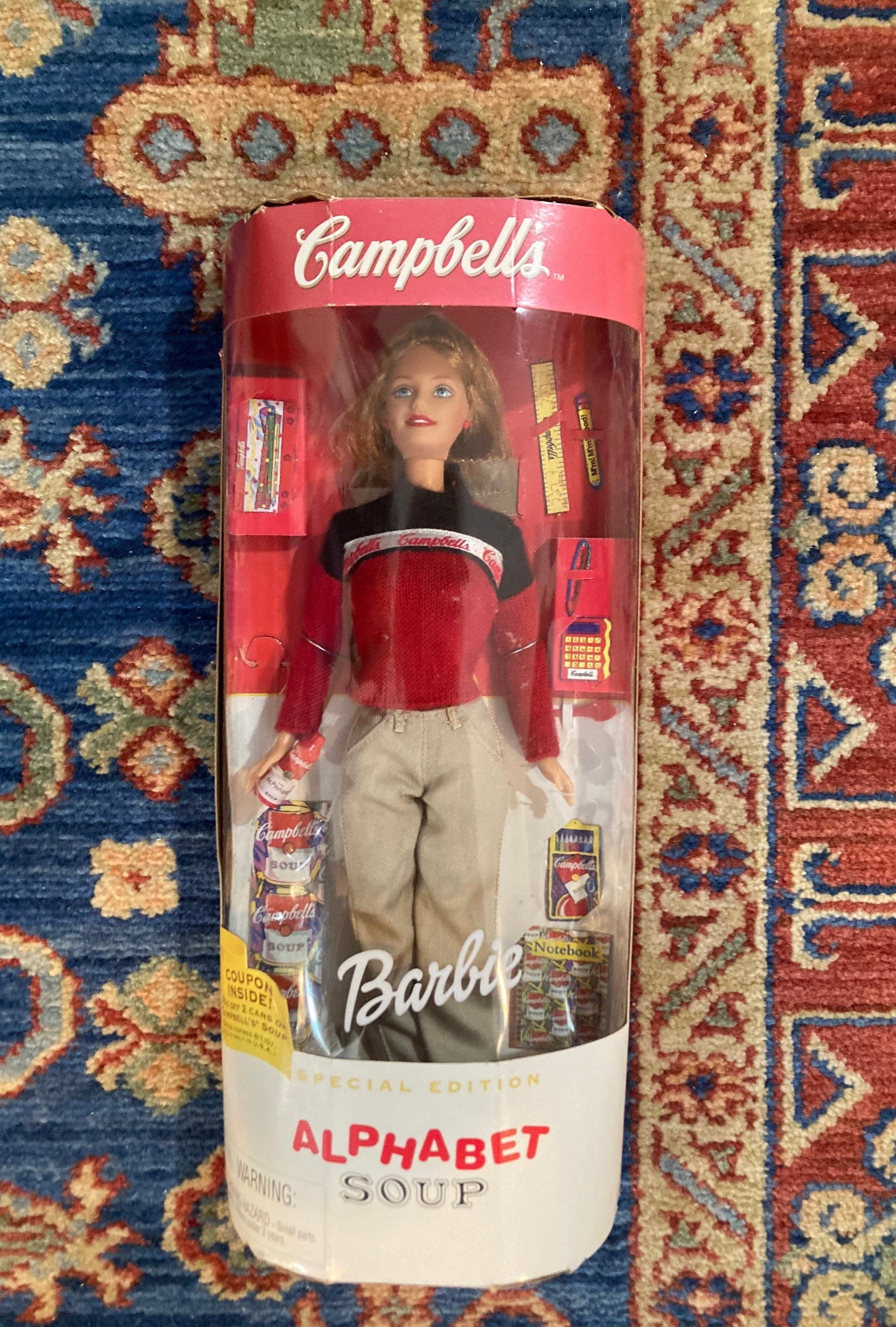 Campbell soup barbie on sale