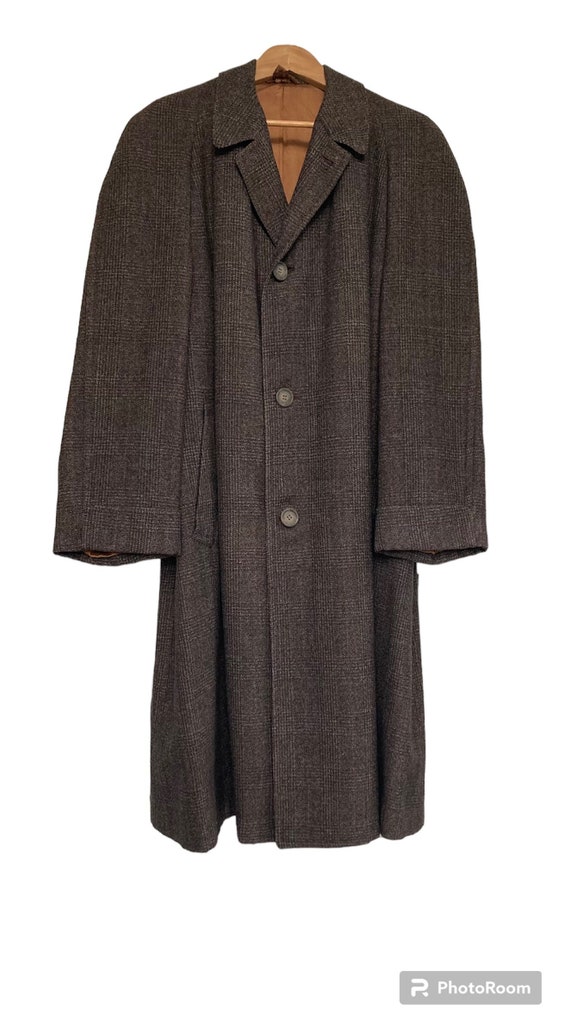 Vintage Men's Overcoat / Unisex Overcoat /  Barron