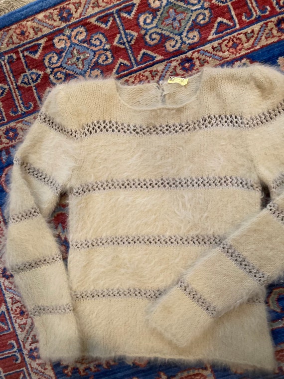 Vintage Leamond Dean Sweater / Vintage Handknit Sw