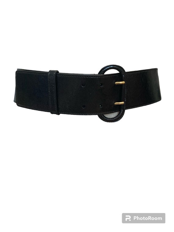 vintage  80s YSL Belt  /  1980s Yves Saint Laurent