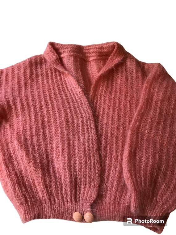 Vintage Mohair Cardigan / Vintage Mohair Sweater /