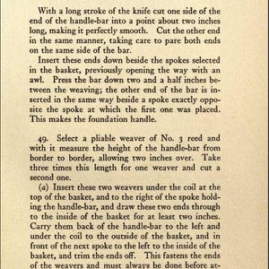 Basket Weaving, the Basketry Book, 12 Lessons in Reed Weaving, How to ...