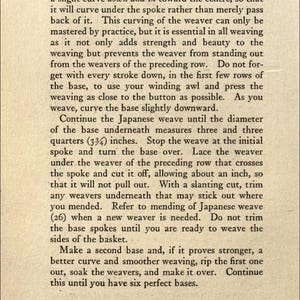 Basket Weaving, the Basketry Book, 12 Lessons in Reed Weaving, How to ...