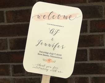 Hochzeits-Programm-Fans, Hochzeits-Fans, Hochzeitsprogramm, einfache Hochzeitsprogramm, vollständig montiert Hochzeit Programm-Fan, Budget Hochzeit fans