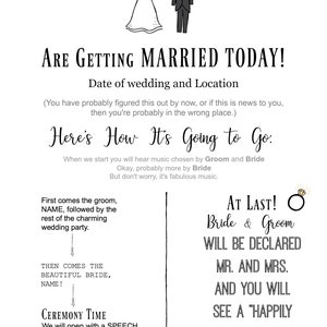 Digital wedding program fans, printable wedding program, Wedding programs, Wedding Program fan, budget wedding,  DIY wedding