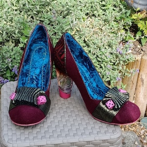 Irregular choice dice heels sales