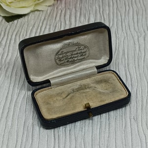 Antique Empty Jewellery Box by Collingwood & Son Ltd of Middlesborough ~ Display Box ~ Vintage Art Deco Brooch Box ~ Early 1900s