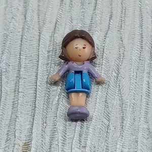 Polly Pocket Doll ~ Pixie From Pixie's Home Work Ring ~ 1989 (K)