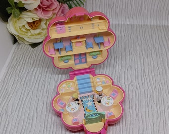 Polly Pocket ~ Mr Fry's Restaurant Compact ~ 100% Complete
