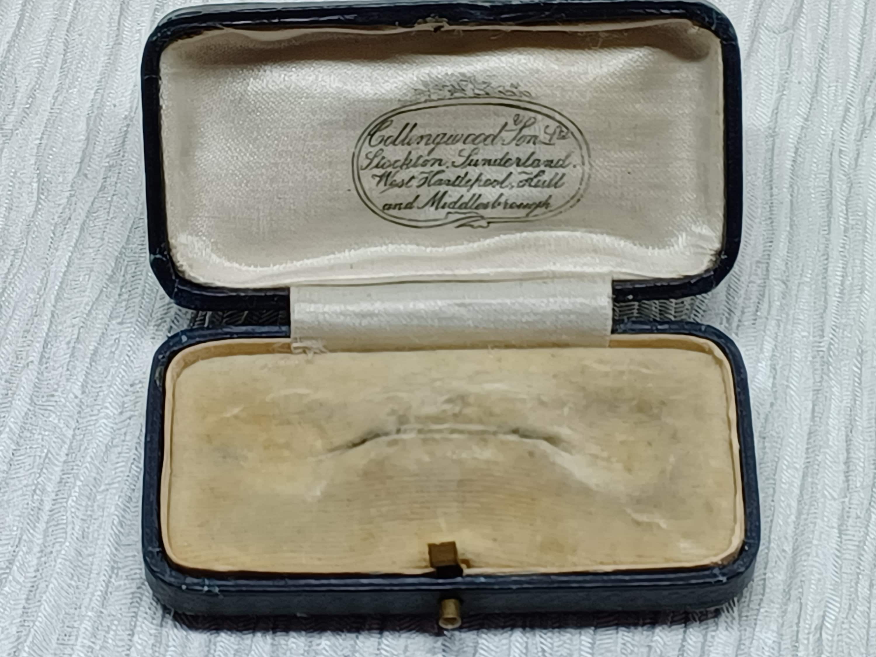 英国アンティークジュエリーボックスColling wood 美術品