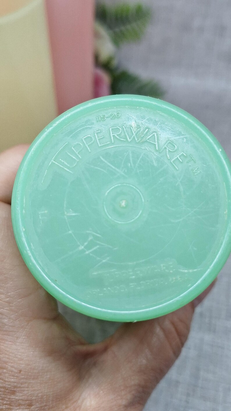 Tupperware Pattern Names Tupperware Beakers ~ Plastic Green Pink & Yellow Drinking Cups ...