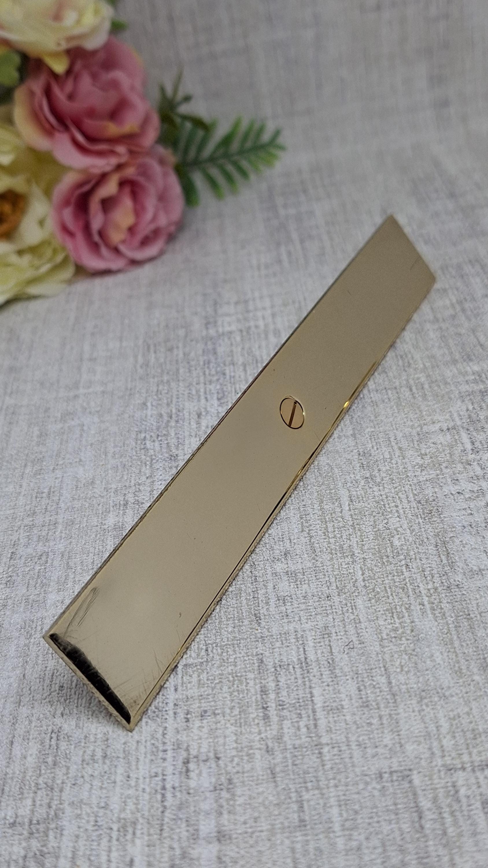 Colibri Gold Ruler Colibri Desk Set ~ Ruler, Magnifying Glass and Letter Opener in ...