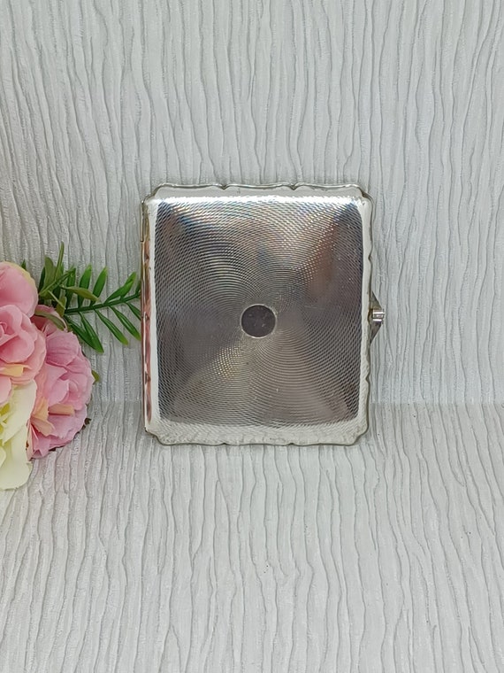 Stratton Cigarette Case in Silver Tone with an Eng