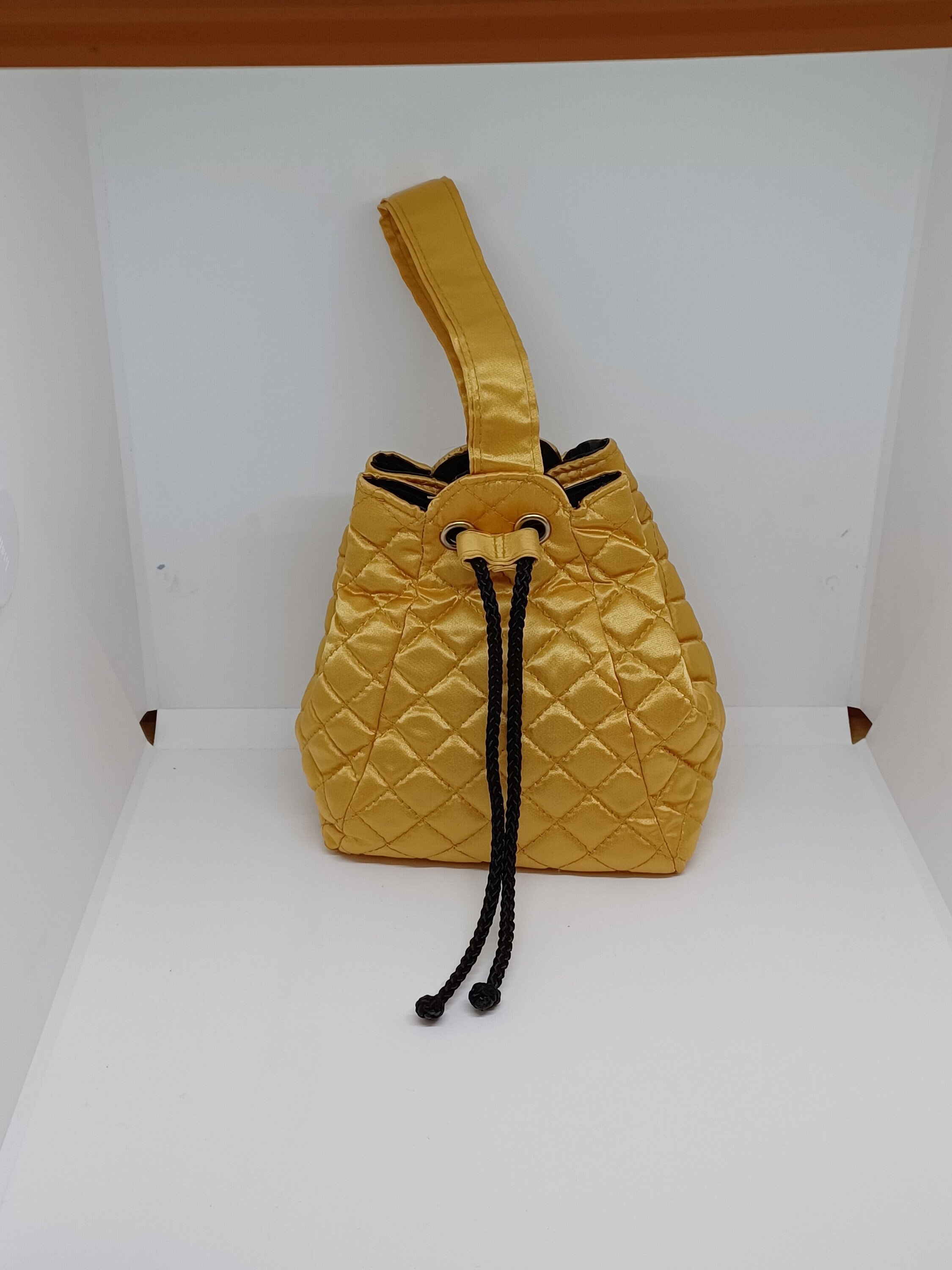Gold Quilted Purse -  UK