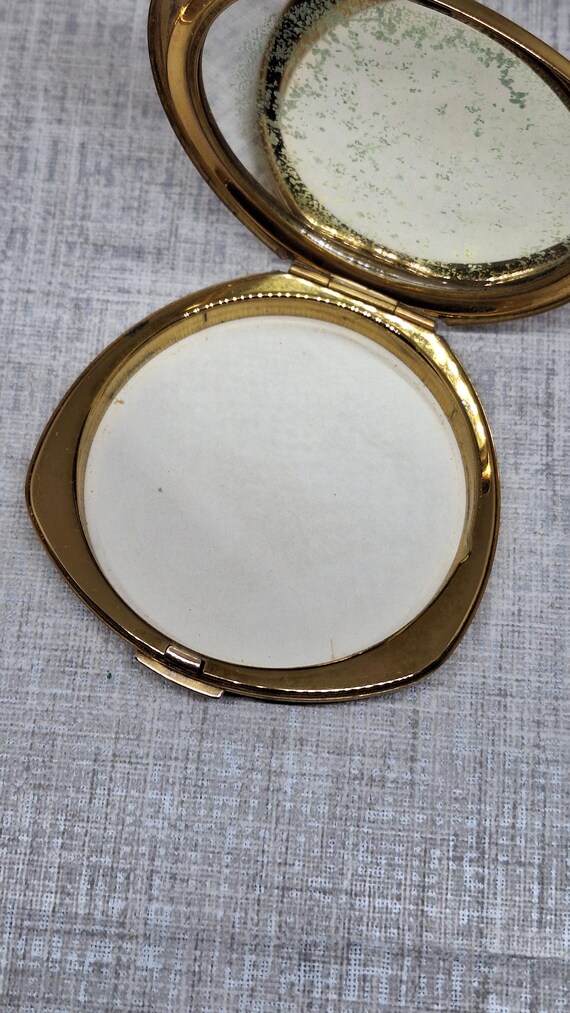 Stratton Compact Mirror ~ Shell Convertible with … - image 8