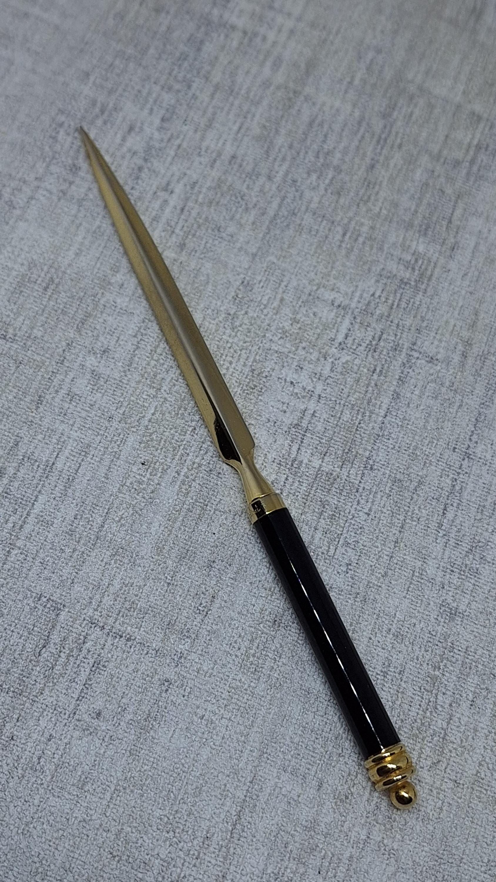 Colibri Gold Ruler Colibri Desk Set ~ Ruler, Magnifying Glass and Letter Opener in ...