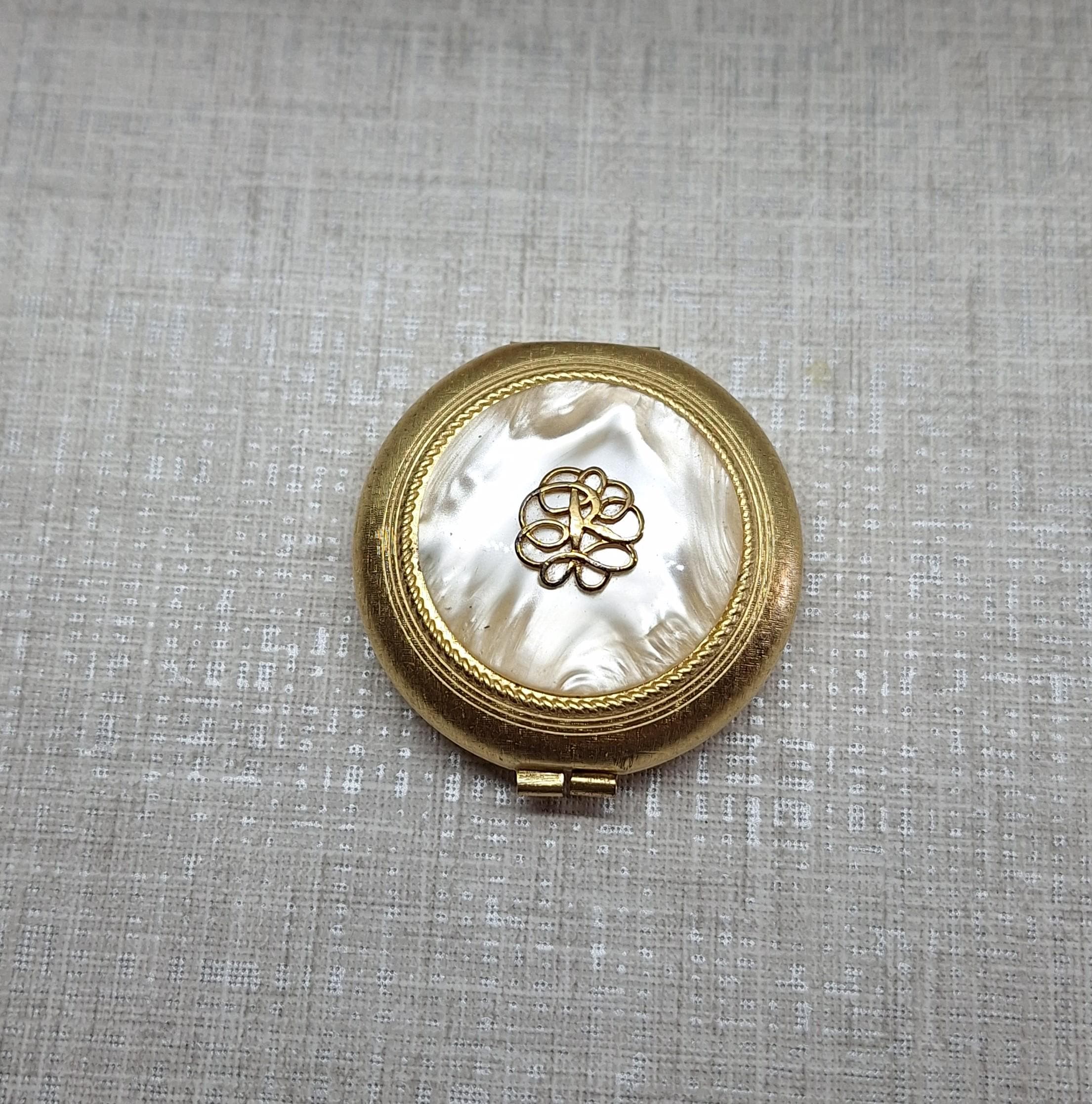 REVLON COMPACT ELEGANTE コンパクトミラー ヴィンテージ Revlon Love Pat Vintage Compact - Etsy