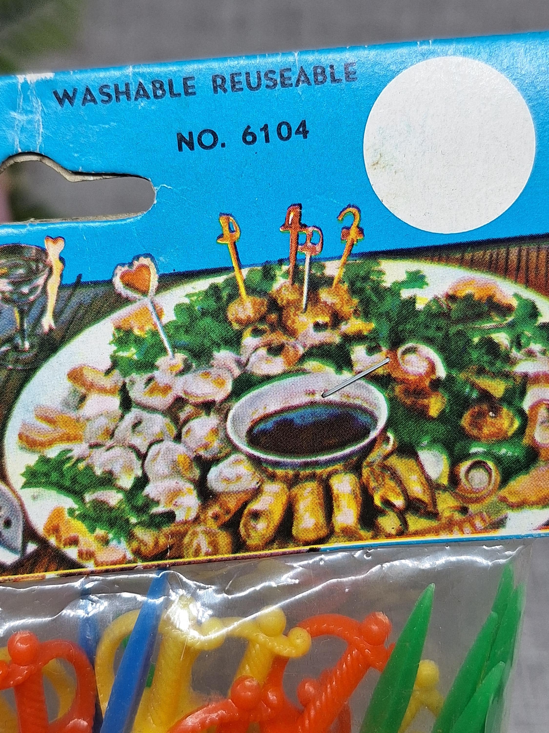 300 Stuzzicadenti Colorati A Forma Di Spada In Plastica – 8,5 Cm, Ideali Per Cocktail, Aperitivi, Dessert E Buffet