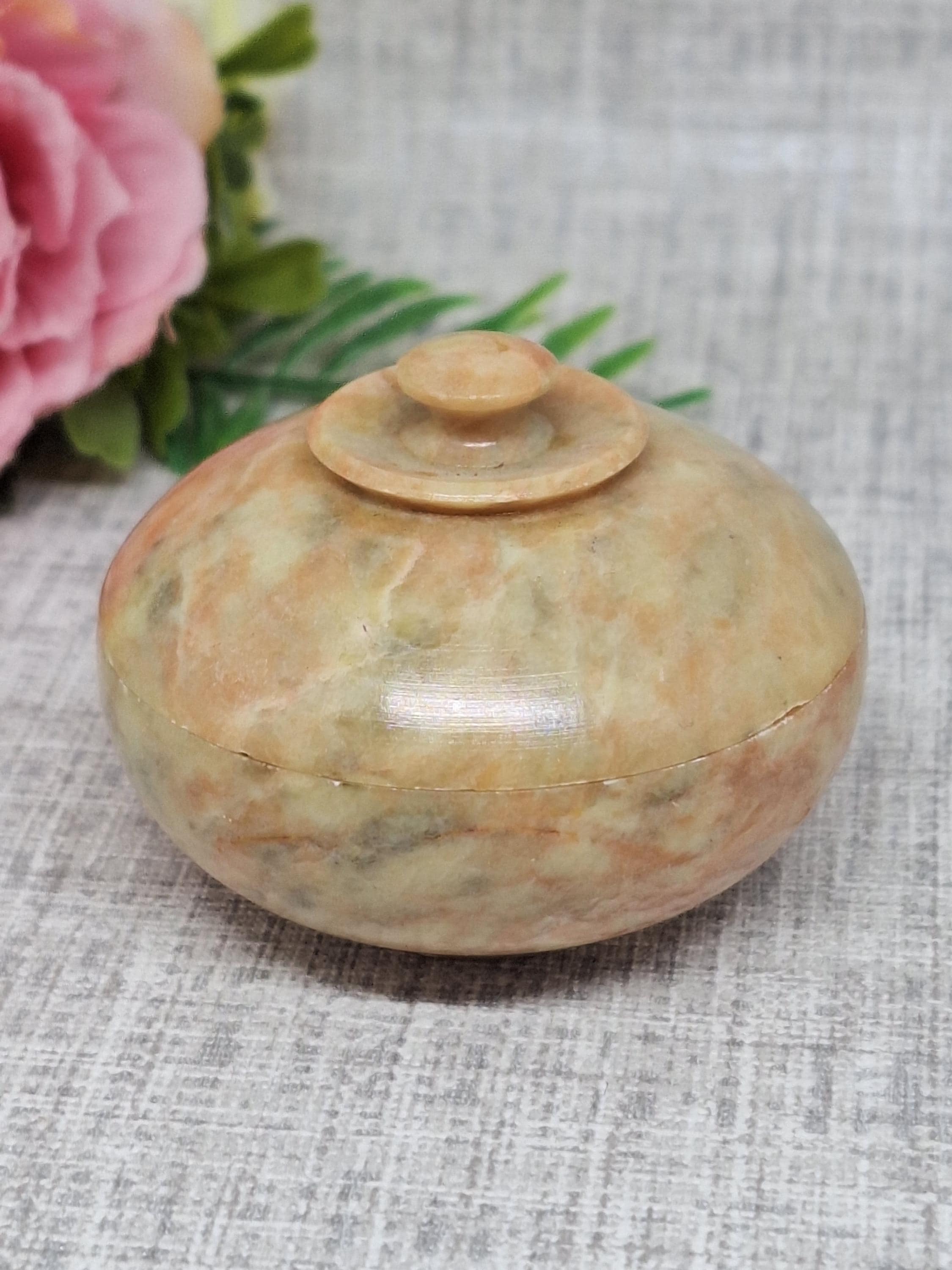 大理石の小物入れ　アンティーク風 大理石の小物入れ～薬箱 - Etsy 日本