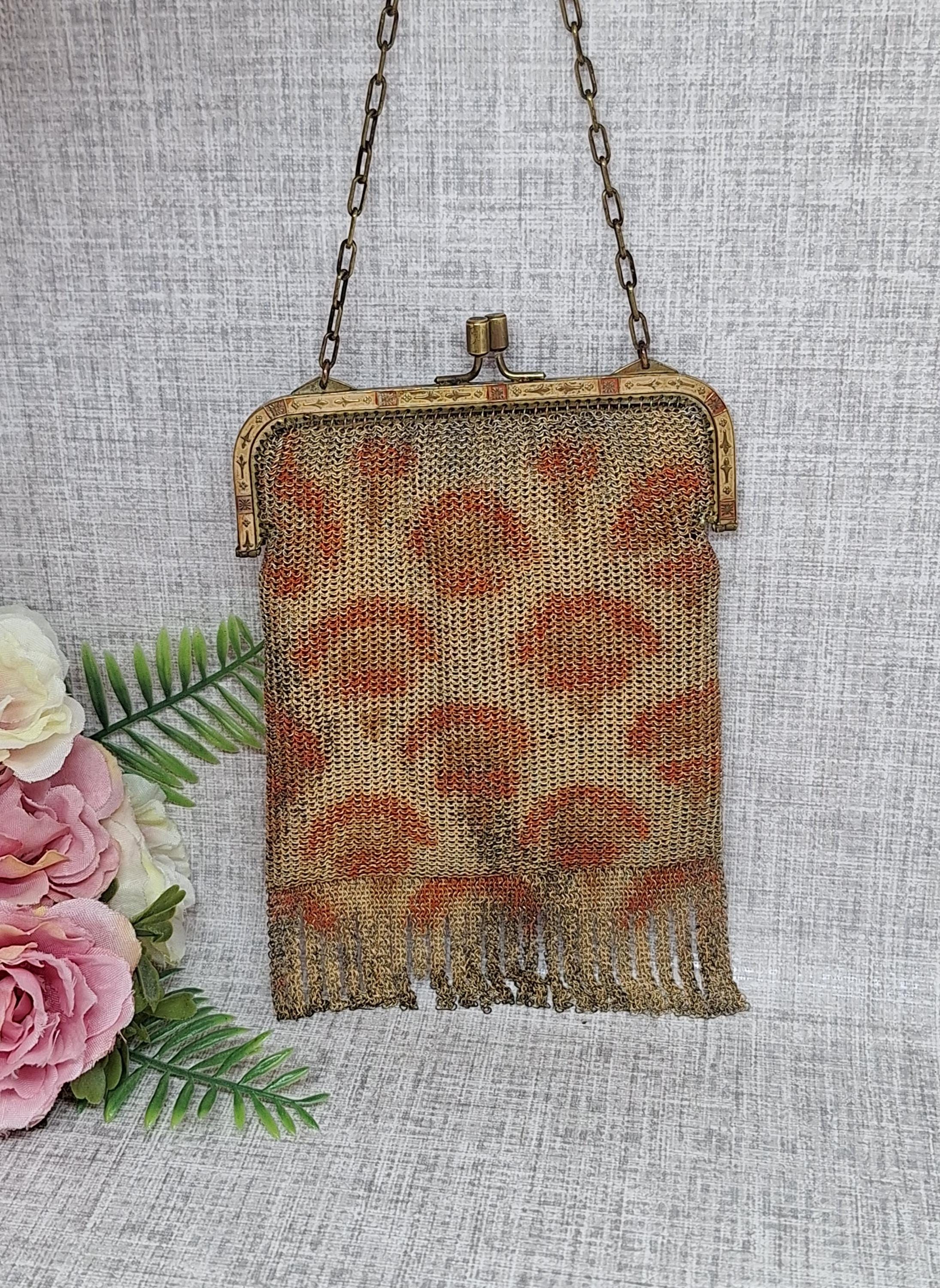 Antique mesh purse - Etsy 日本