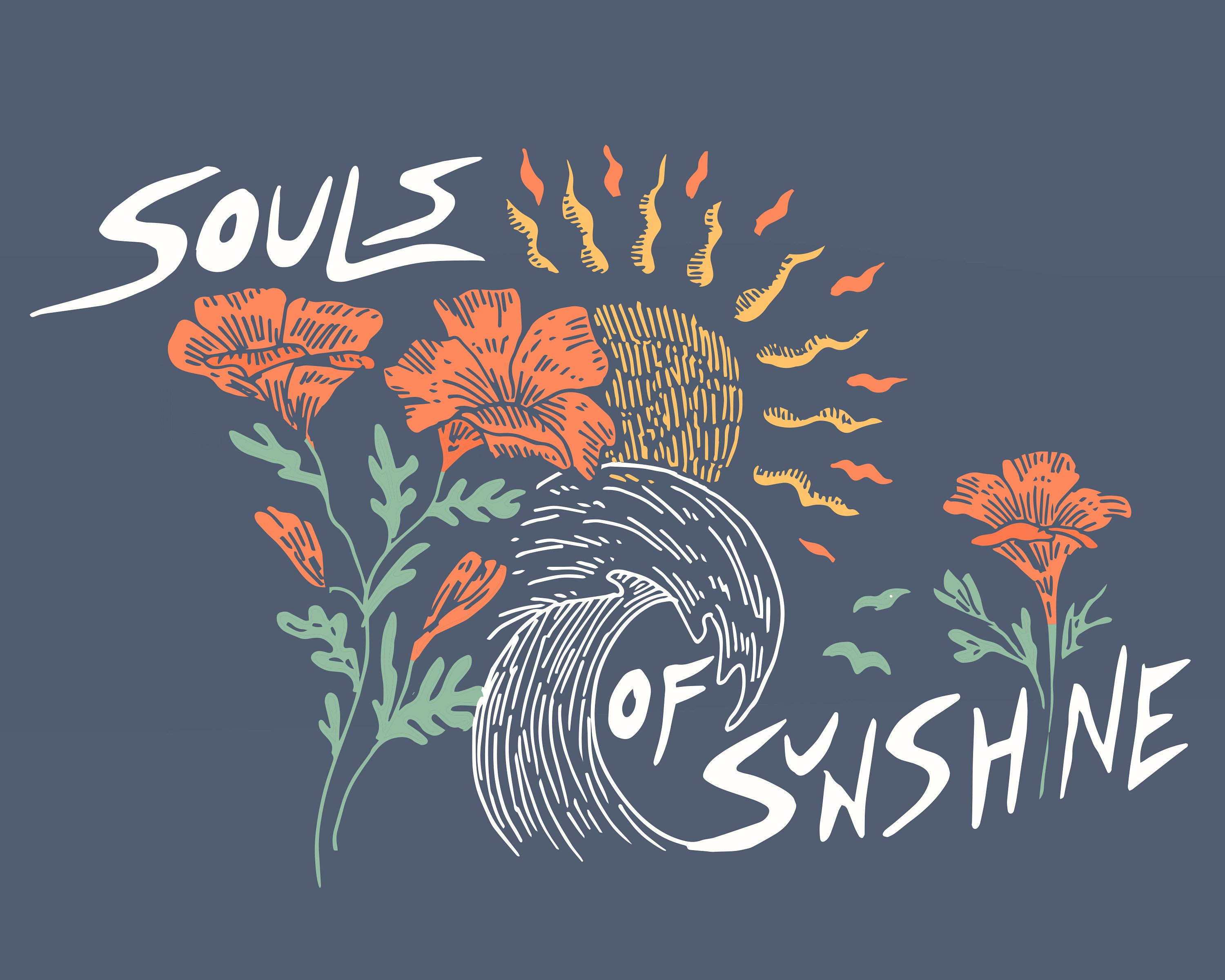 Souls of Sunshine Print Etsy