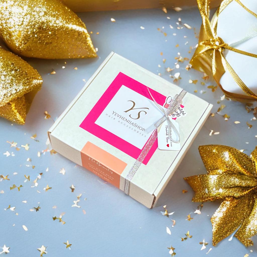 Pink Crescent Moon Hair Fork – Silver Foil Resin Hair Stick