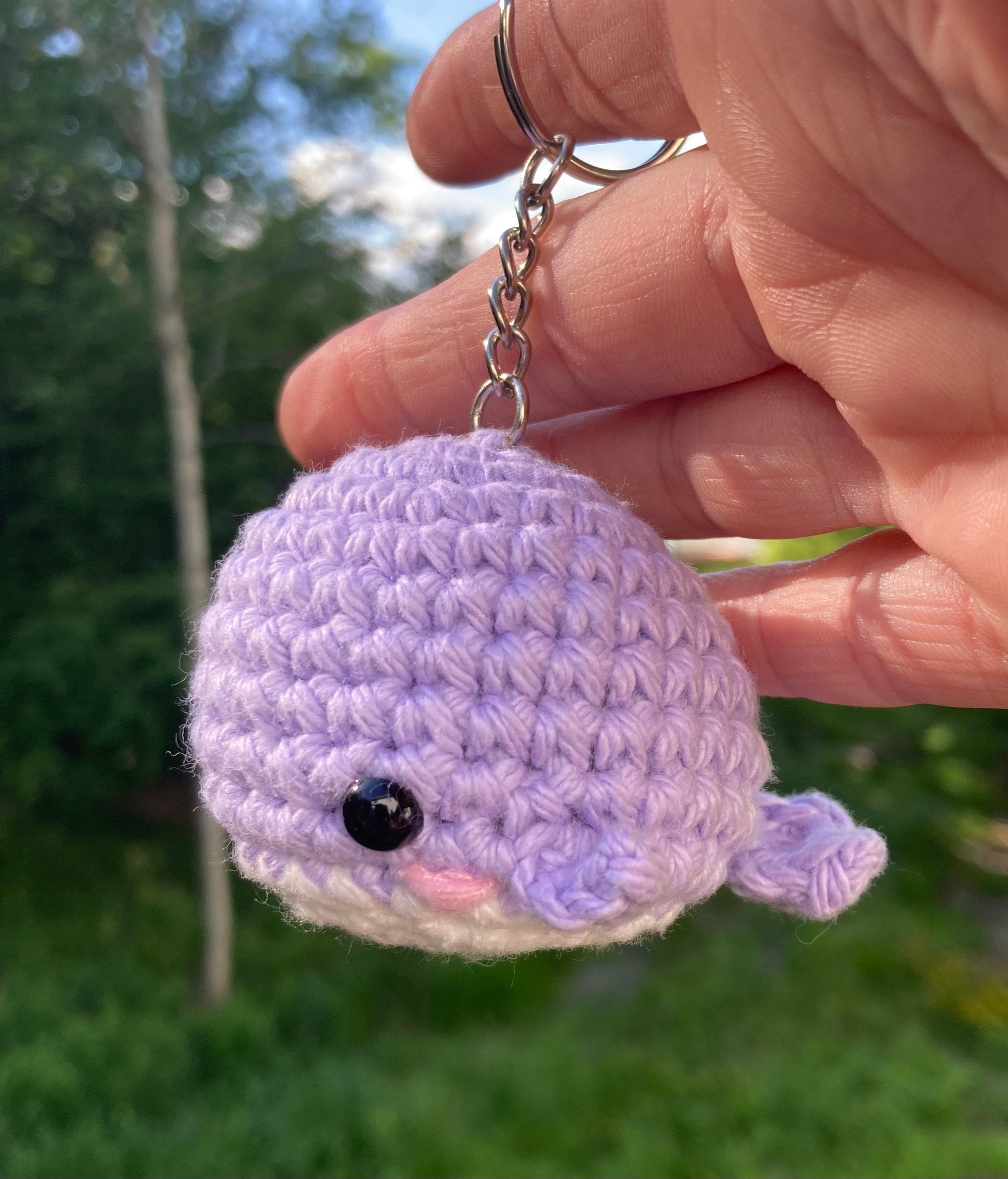 BTS Whale Keyring, Purple Whale Keychain - Etsy
