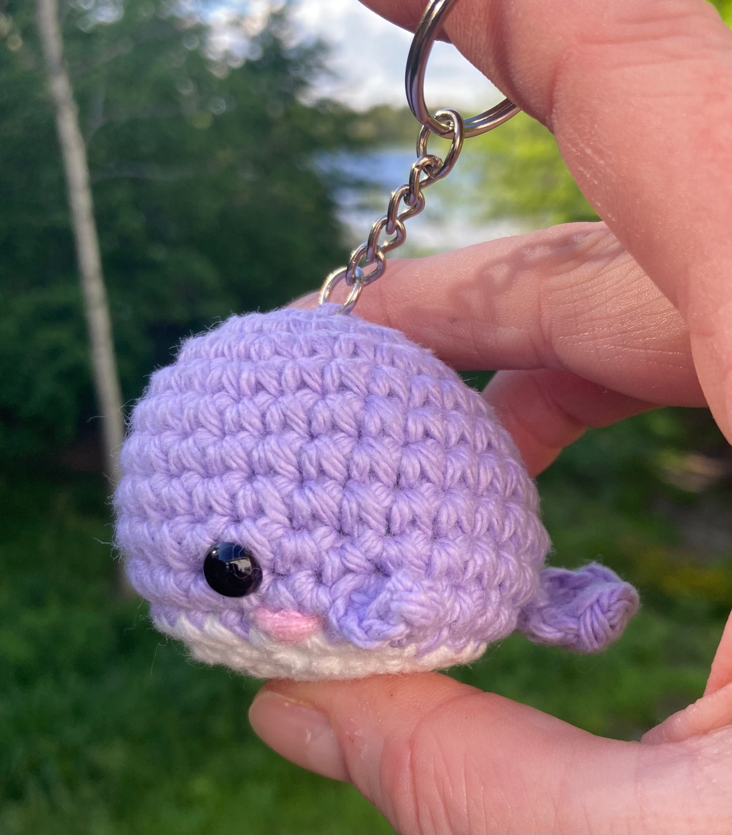 BTS Whale Keyring, Purple Whale Keychain - Etsy