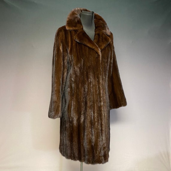 Beautiful Rare Christian Dior Original for Holt Renfrew Mahogany Mink Coat Size L in Very Good Condition From the Late 1970s. Etsy