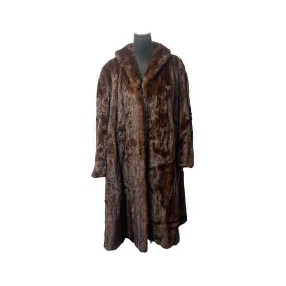 Coxs Forth Worth Mahogany Brown Mink Coat Princess Cut Full Coxs Forth Worth Mahogany Brown Mink, What Is A Mink Coat Worth