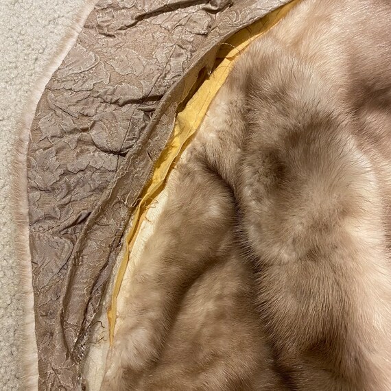 Tourmaline Mink Stole by Leslie Wise Furs Small/M… - image 8