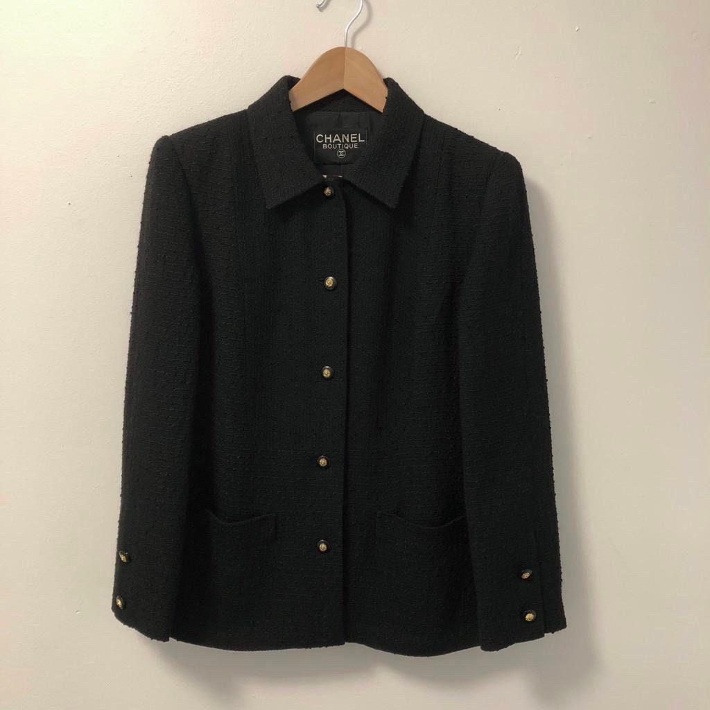 MSGM, Cotton Tweed Jacket – Light Blue