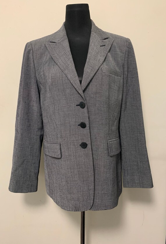 Armani Collezioni Grey Blazer size 12 Made in Ital