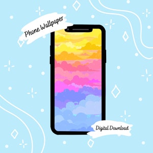 Subtle Pansexual Pride Phone Wallpaper