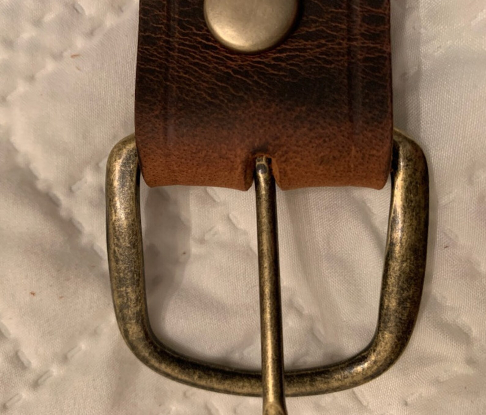 Amish Made Distressed Leather Belt for Men Etsy