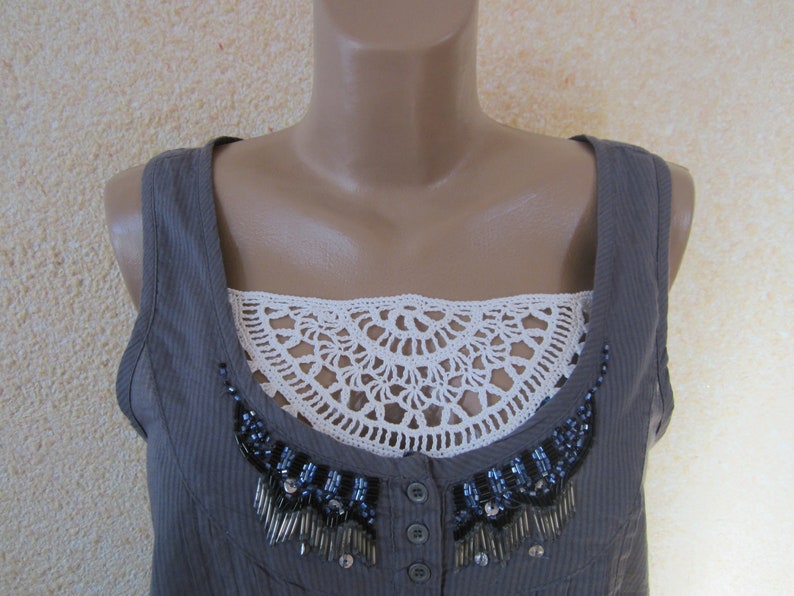 White Lace Bra Insert 