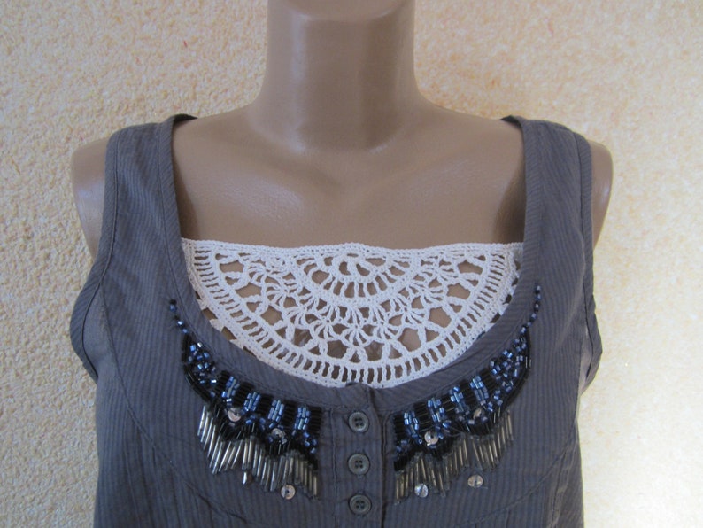 White Lace Bra Insert 