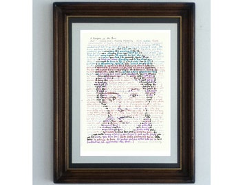 Lorraine Hansberry Portrait: with text from her play A Raisin In The Sun