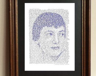 Ursula K. Le Guin, award-winning novelist, author of The Wizard of Earthsea, The Left Hand of Darkness... a print of the original poster